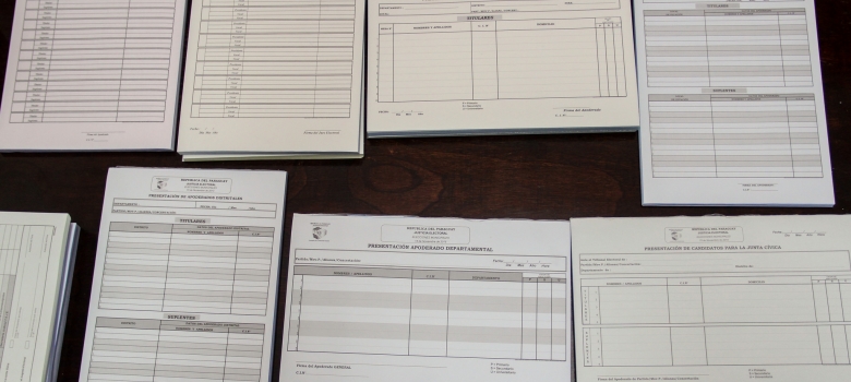  Preparan formularios de presentación de nómina de agentes electorales para los Juzgados y Tribunales Electorales