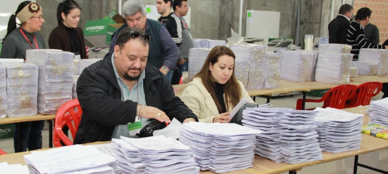 Culminó preparación de expedientes electorales para la ANR