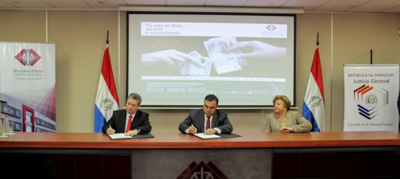 Firman Convenio para garantizar transparencia en Elecciones Internas