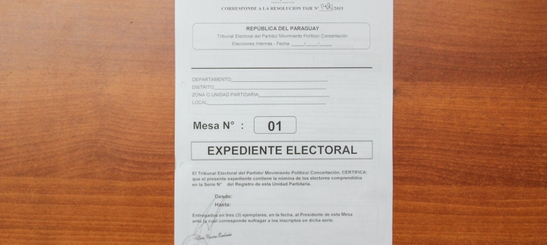 TSJE aprobó modelo de expediente electoral para Internas Partidarias