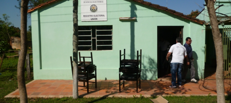 Oficinas Distritales del Registro Electoral en San Pedro cuentan con mobiliarios nuevos