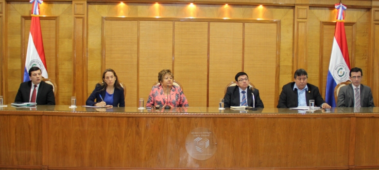 Ministra Wapenka y Jueces Electorales coordinaron trabajos de organización de las municipales
