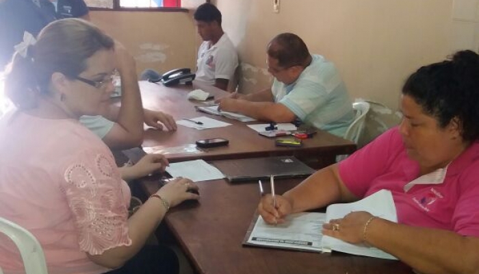 Autoridades brindan respaldo a tareas tÃ©cnicas de las Oficinas del Registro Electoral, en dÃ­as festivos