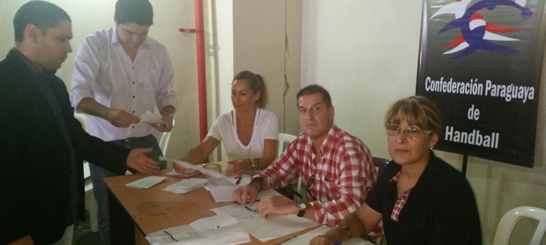 Justicia Electoral brinda asistencia técnica y logística en materia electoral a la Confederación Paraguaya de Handball 