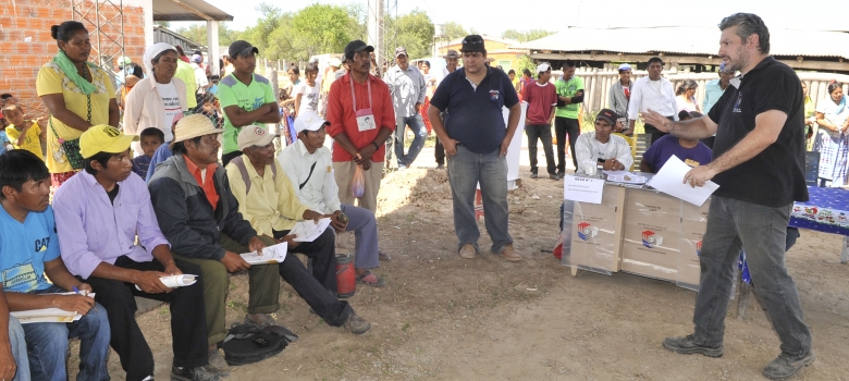 Asistencia a pobladores indígenas de Irala Fernández inició con gran expectativa