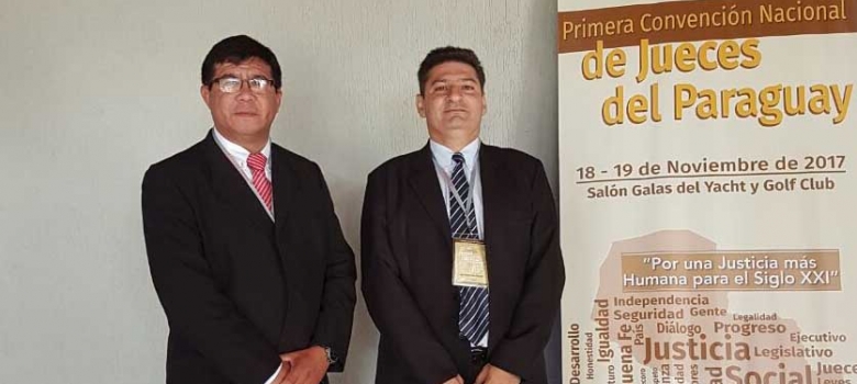 Magistrados electorales participaron de la Primera Convención Nacional de Jueces del Paraguay 