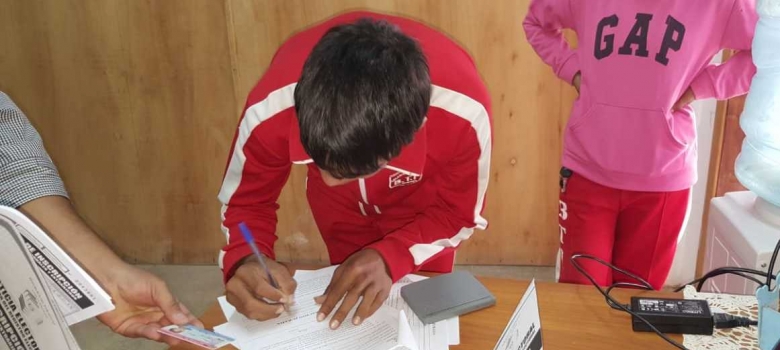 Prosiguen inscripciones y actualizaciones de datos al RCP en Loma Plata 