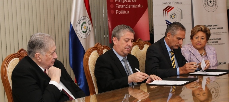 Convenio firmado entre TSJE y SEPRELAD facilitará control del Financiamiento Político