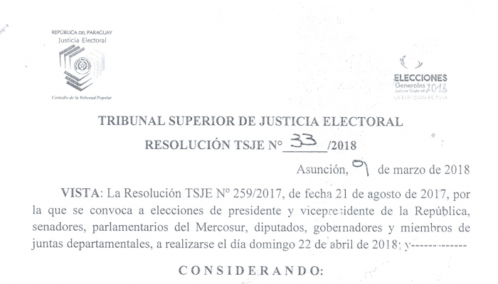 TSJE establece periodo de propaganda electoral gratuita en medios de comunicaciÃ³n