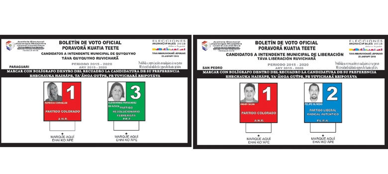 Boletines de voto para Elecciones Municipales en Quyquyho y Liberación son publicados en medios periodísticos