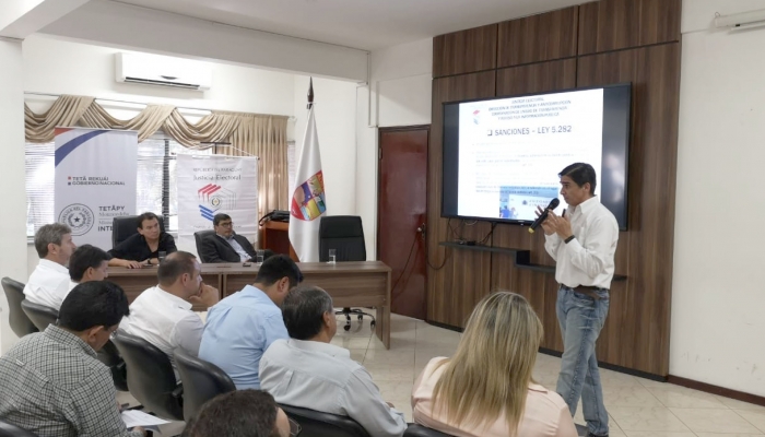 Programa CooperaciÃ³n a Gobiernos Departamentales fue desarrollado en Alto ParanÃ¡