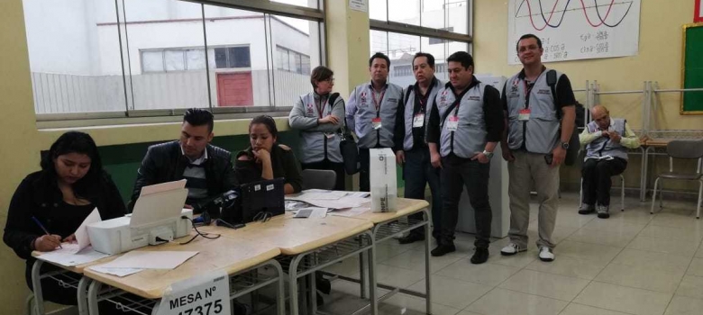 Uso de tecnología en Elecciones Municipales del Perú demuestra agilidad y efectividad