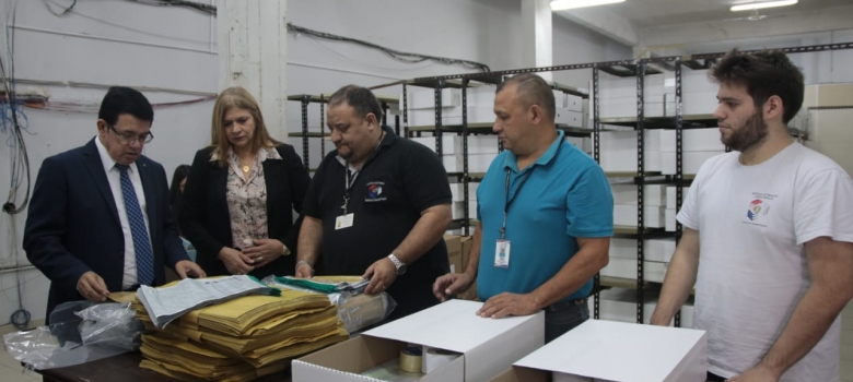 Preparan 829 maletines electorales para las Elecciones Municipales en Ciudad del Este
