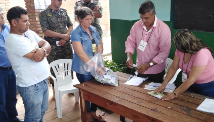 Con normalidad finalizaron las Elecciones de Intendente en San Carlos del Apa