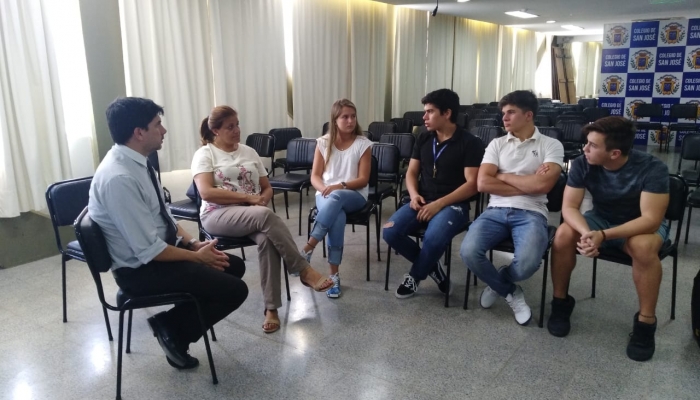  Alumnos del Colegio San JosÃ© se capacitan en temas electorales   