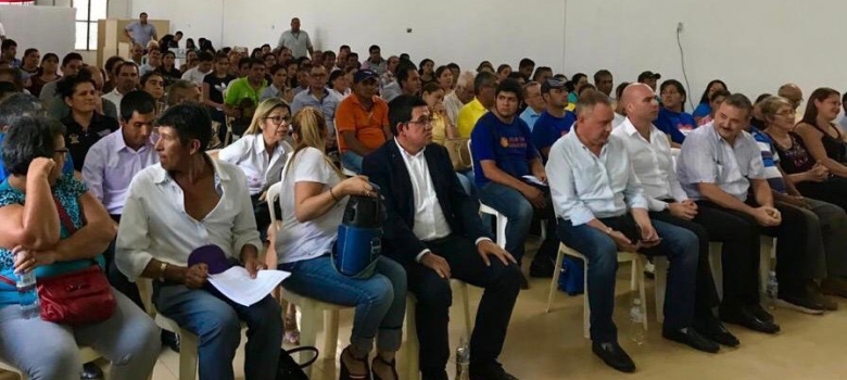 Autoridades y referentes políticos de Yaguaron son instruidos sobre la ley de desbloqueo 