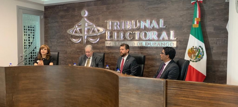  Vicepresidente del TSJE disertó sobre Derecho Electoral Comparado en América Latina