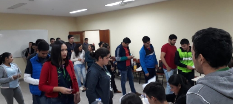 Funcionarios de San Estanislao acompañaron elecciones de estudiantes universitarios   