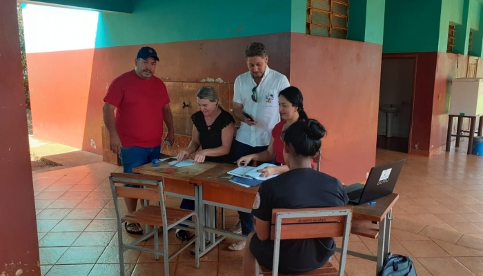 Funcionarios del Registro Electoral de Katuete realizaron inscripciones  en el RCP  