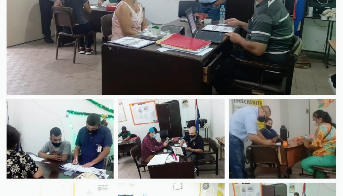 Ciudadanos de AsunciÃ³n y Central acuden a oficinas distritales para inscribirse en el RCP