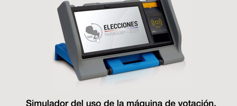 Simulador de la máquina de votación sigue disponible en el portal web de la Justicia Electoral 
