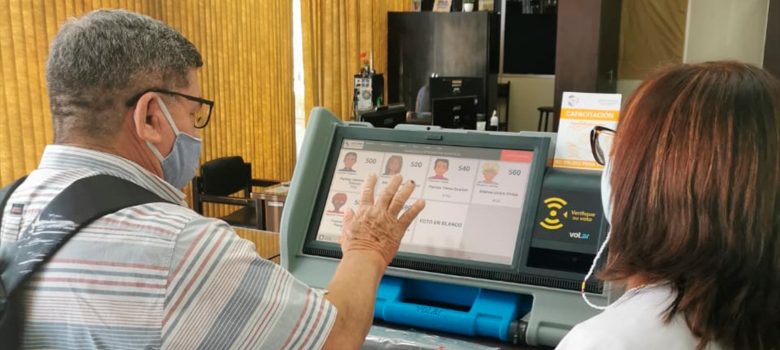 Oficinas del Registro Electoral inician periodo de divulgación de Voto Electrónico