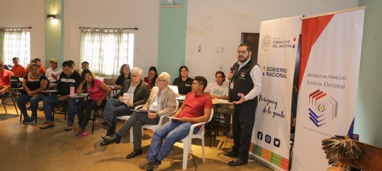 Justicia Electoral participó del lanzamiento de Taller para Facilitadores Indígenas