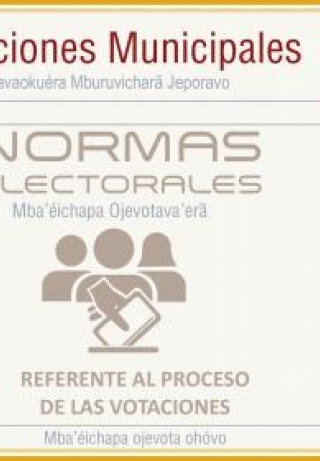 Libro Normas Electorales. Elecciones Municipales 2015.