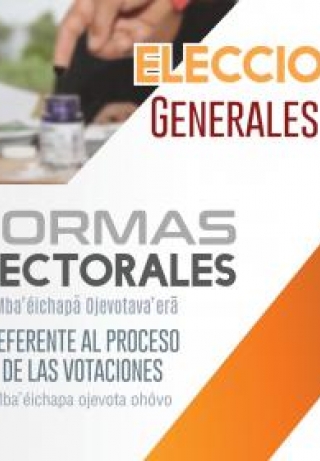 Libro Elecciones Generales 2018 - Normas Electorales