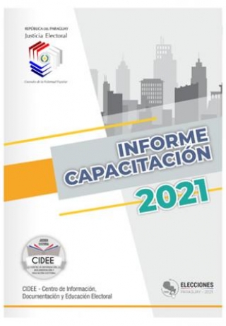 Libro Informe de Capacitación CIDEE 2021
